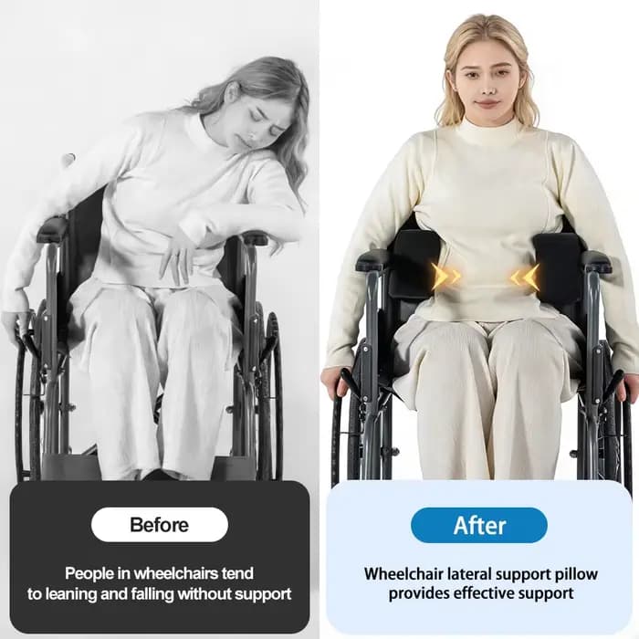 Coussin de soutien latéral pour fauteuil roulant