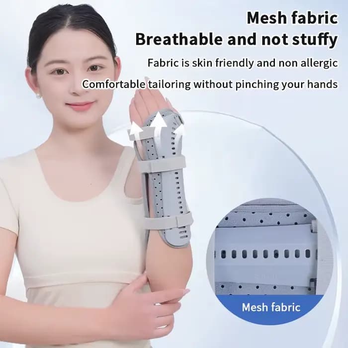 Attelle de compression double face pour poignet – Confortable