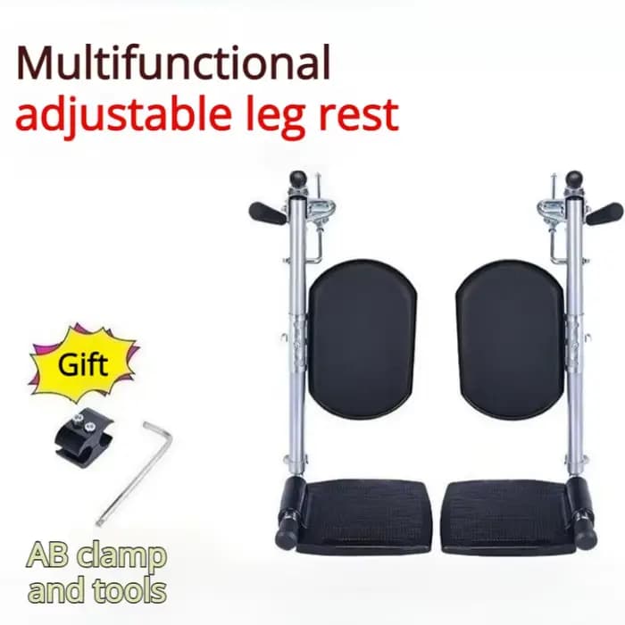 Repose-jambes réglable pour fauteuil roulant