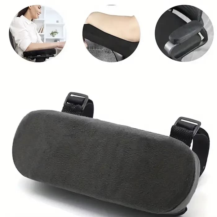 Coussinets d'accoudoir en mousse à mémoire de forme pour chaise de bureau, coussin de soutien du coude pour soulager la pression des bras, housses universelles pour chaises de bureau