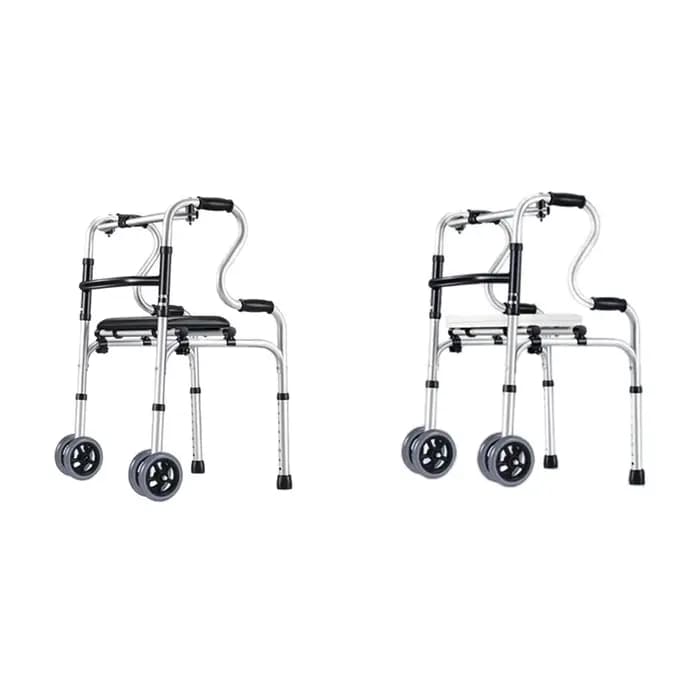 SilvertCreer-Marchette Pliable avec Roues, Accessoire de Haute Qualité