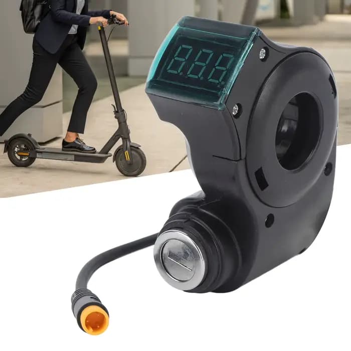Verrouillage de l'interrupteur à affichage numérique pour scooter électrique