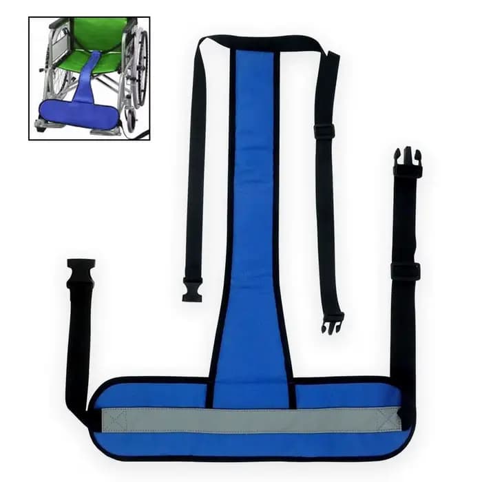 Ceinture de sécurité réglable pour fauteuil roulant