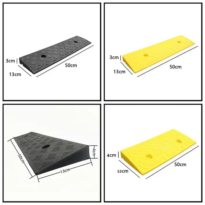 Rampe de seuil portable 50x13cm