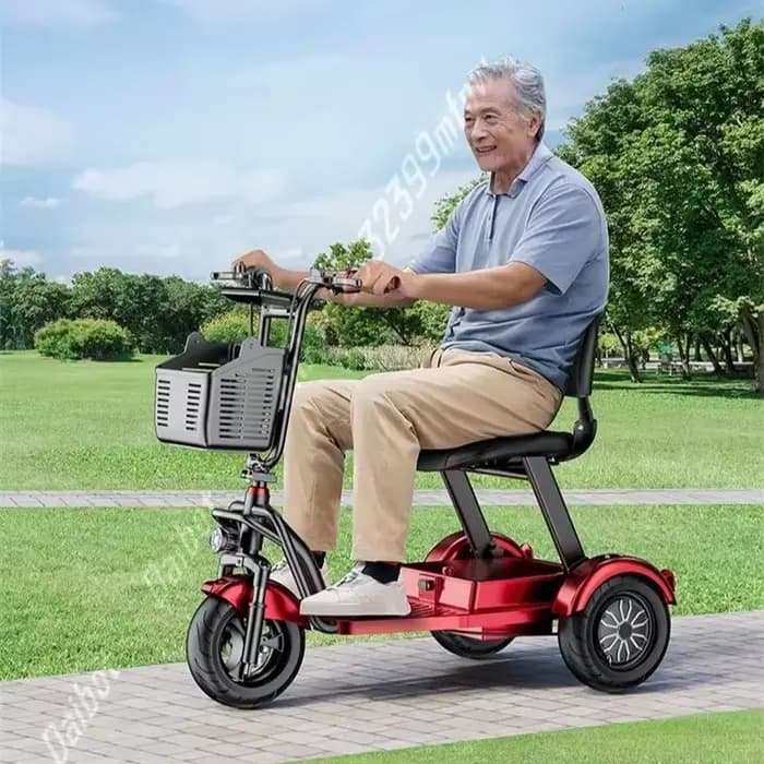Tricycle électrique pliable