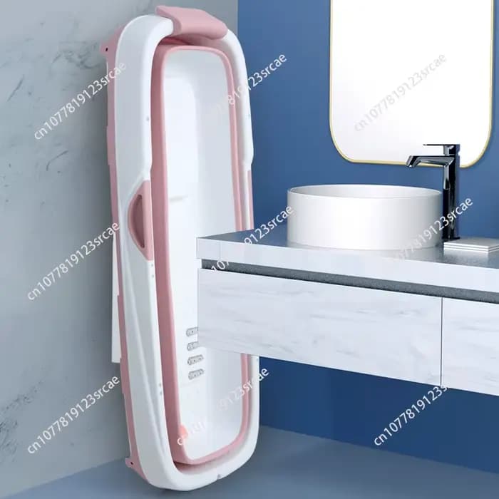 Baignoire pliable pour adulte, épaissie, pour vapeur corporelle complète, extra longue et grande, utilisable assise ou allongée à domicile