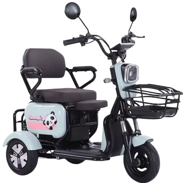 Scooter de mobilité à 3 roues pour personnes âgées et handicapées