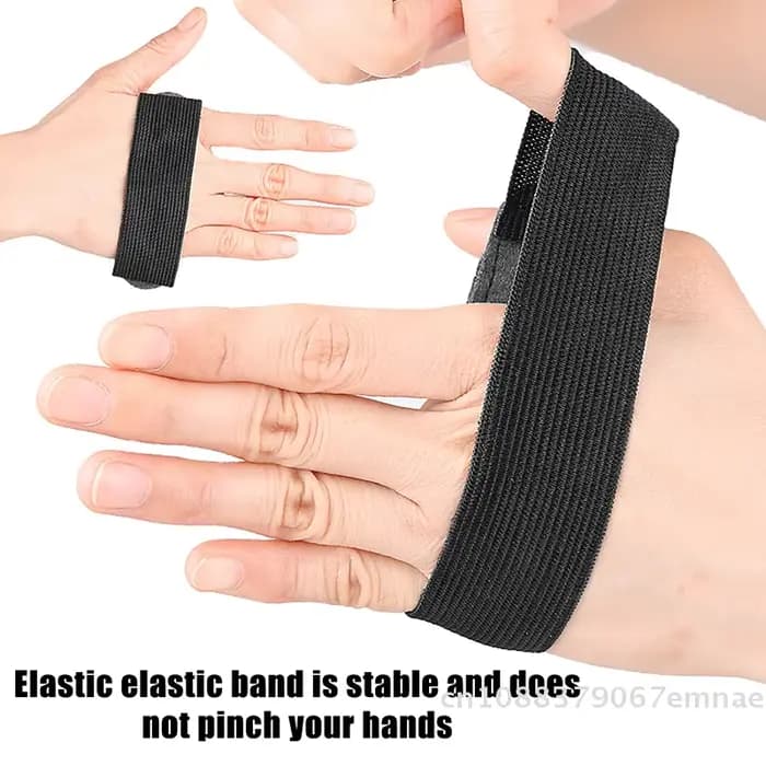Sangle élastique de maintien pour ustensiles de table