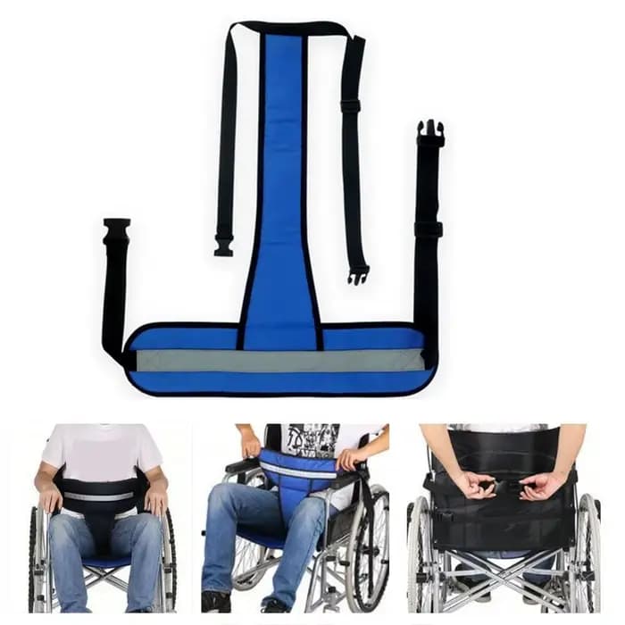 Ceinture de sécurité réglable pour fauteuil roulant