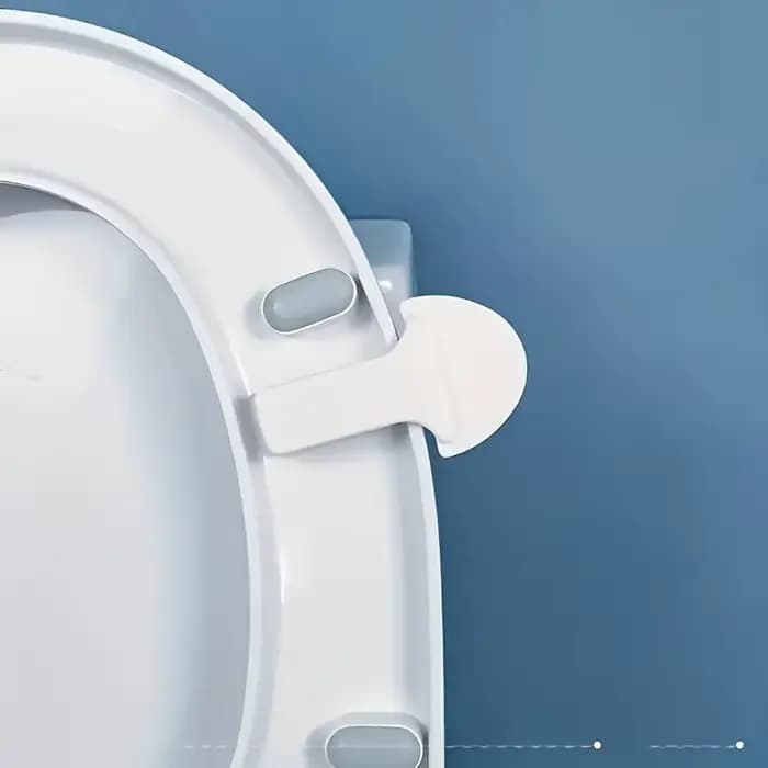 Poignée de siège de toilette pratique pour une utilisation dans la salle de bain