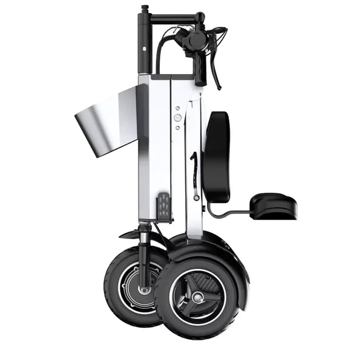 Trottinette Électrique Pliable à 3 Roues avec Siège et mir