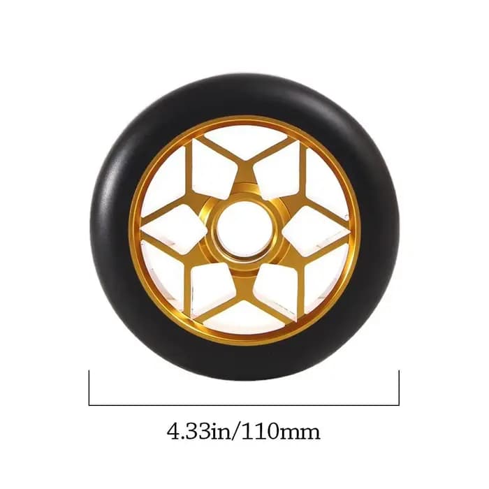 Roues de Scooter silencieuses de 110mm