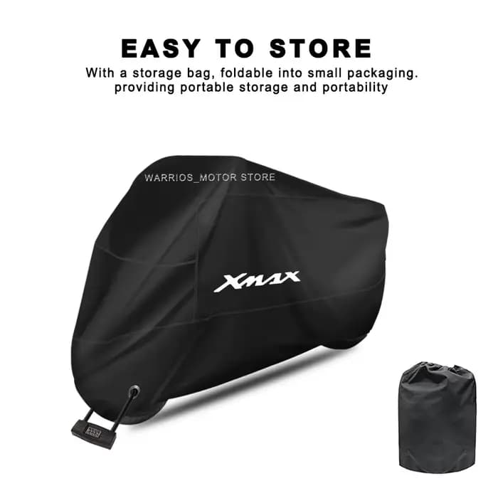 Housse de moto imperméable toutes saisons, anti-poussière, protection Uv pour Scooter d'extérieur, housse de pluie pour YAMAHA XMAX X-MAX 125 250 300 400