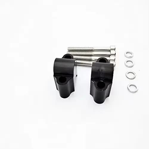 Support de montage de barre de guidon noir, 7/8 "-22mm, pour moto, Dirt Bike