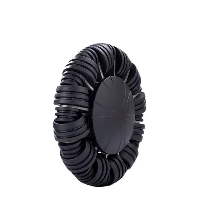 Roues Omni en TPU roue omnidirectionnelle roulette électrique pour fauteuil roulant