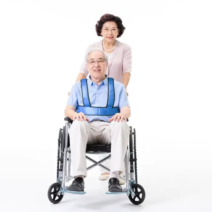 Ceinture de retenue des jambes pour fauteuil roulant