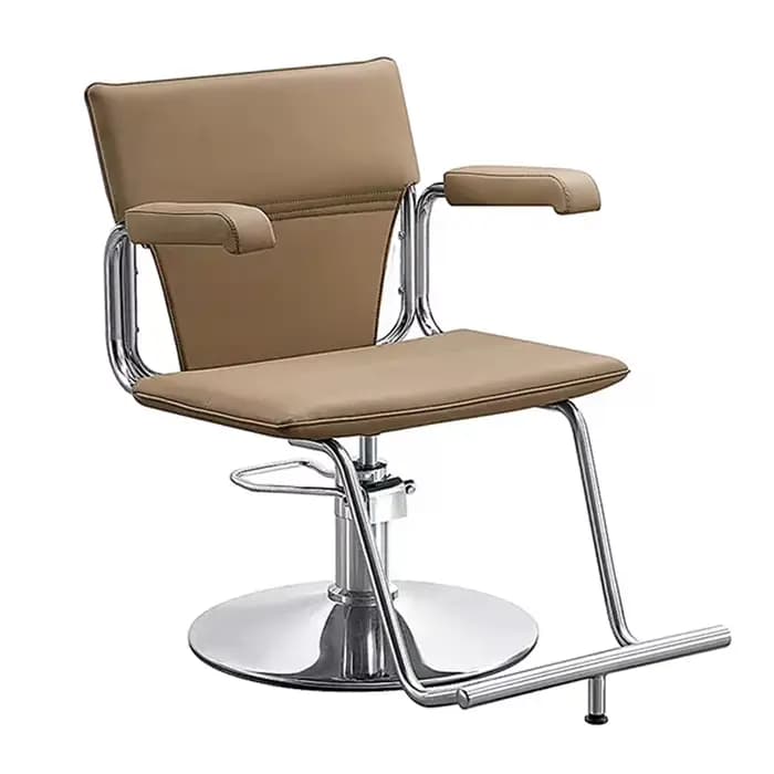 Chaises de barbier à hauteur réglable de taille personnalisée, chaise de Salon de prix pour coiffeur