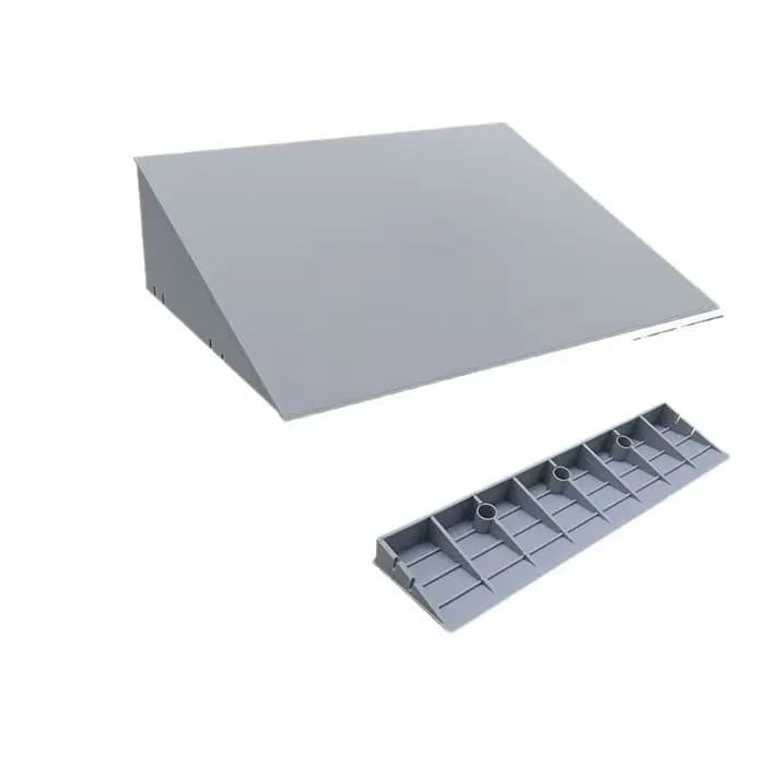Rampe de seuil robuste en PP de 3 à 10 cm