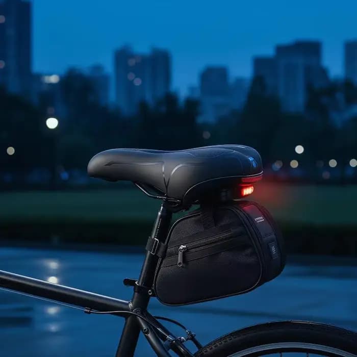 Selle de vélo en mousse confortable, légère et respirante pour un confort tout au long de la journée