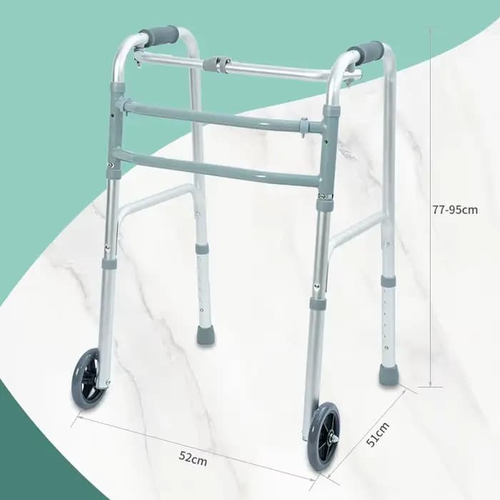 Marchette pliante en alliage d'aluminium