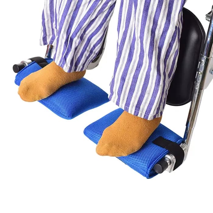 Coussinets de protection pour repose-pieds de fauteuil roulant