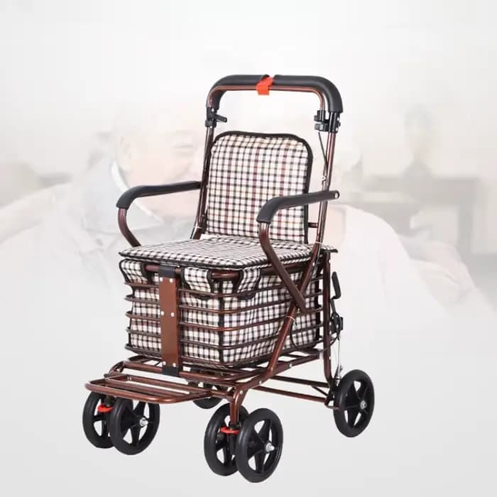 Déambulateur pliable pour seniors