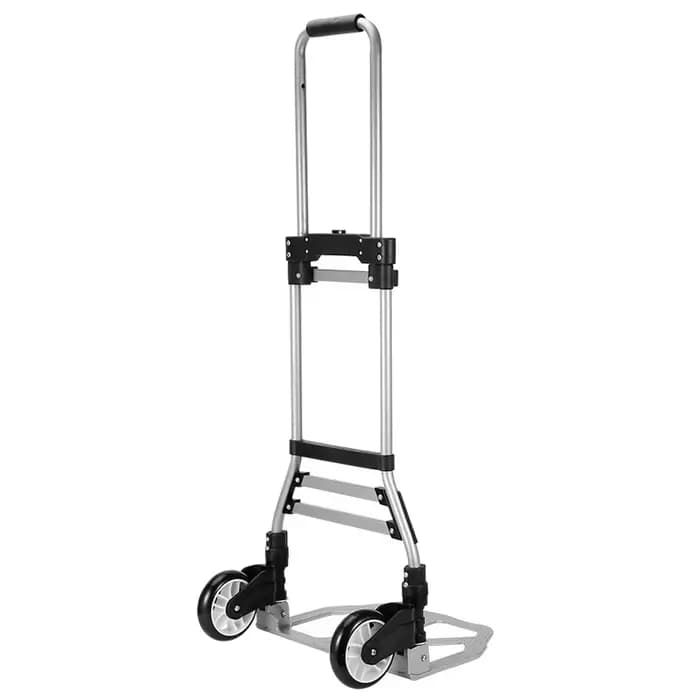 Chariot pliable monté sur voiture avec roue
