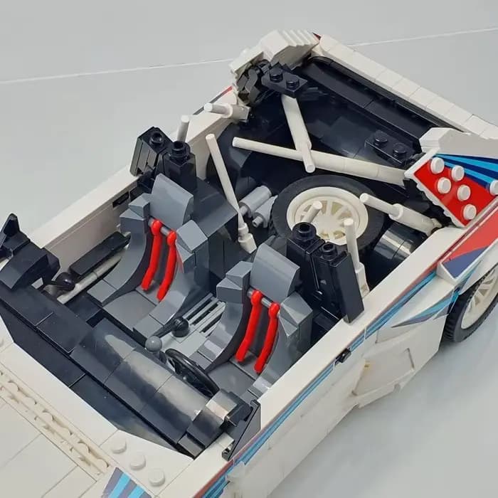 MOC-141377 Rallye Monte Carlo Lancia Supercar 1309PCS Modèle de blocs de construction Jouet créatif d'intelligence Cadeau d'anniversaire