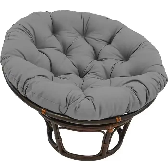 Coussin de siège suspendu pour balançoire (sans chaise), coussin moelleux pour fauteuil œuf, pour jardin, intérieur, extérieur, balcon, chaise à bascule, coussin Silla