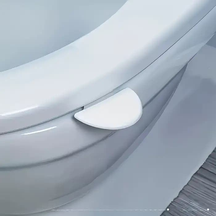 Poignée de siège de toilette pratique pour une utilisation dans la salle de bain