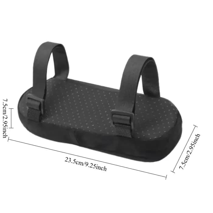 Coussinets d'accoudoir en mousse à mémoire de forme pour chaise de bureau, coussin de soutien du coude pour le soulagement de la pression des bras, housses universelles pour chaises de bureau