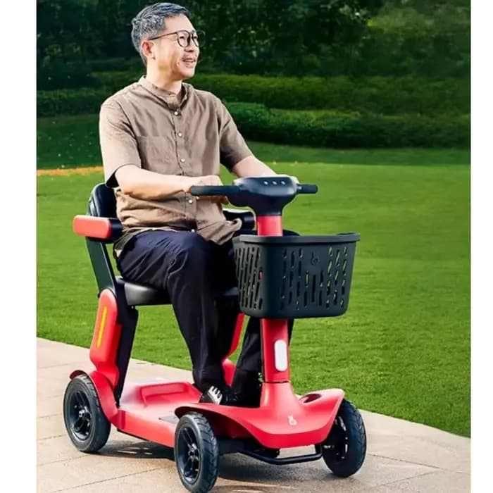 Scooter de mobilité de 10 pouces pour personnes âgées
