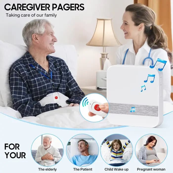 Système d'alerte sans fil pour patients