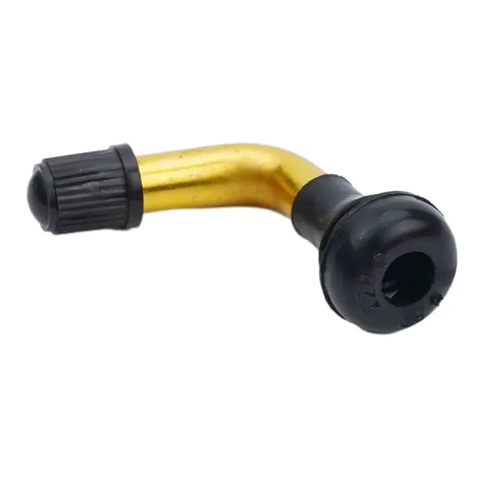 Valve d'air coudée à 90 degrés pour pneus tubeless de trottinette électrique de 10 pouces