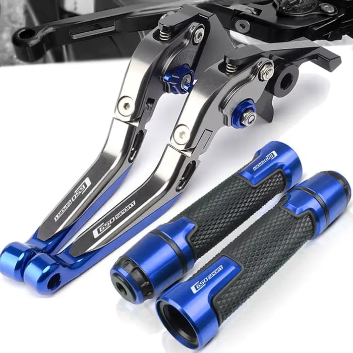 Leviers de frein et d'embrayage CNC réglables, poignée antidérapante, pour moto et Scooter BMW C650SPORT C 650 SPORT 2015 2016 2017