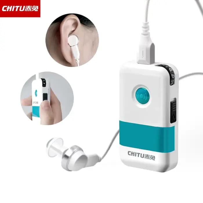 Aide auditive rechargeable de poche DHP pour la surdité