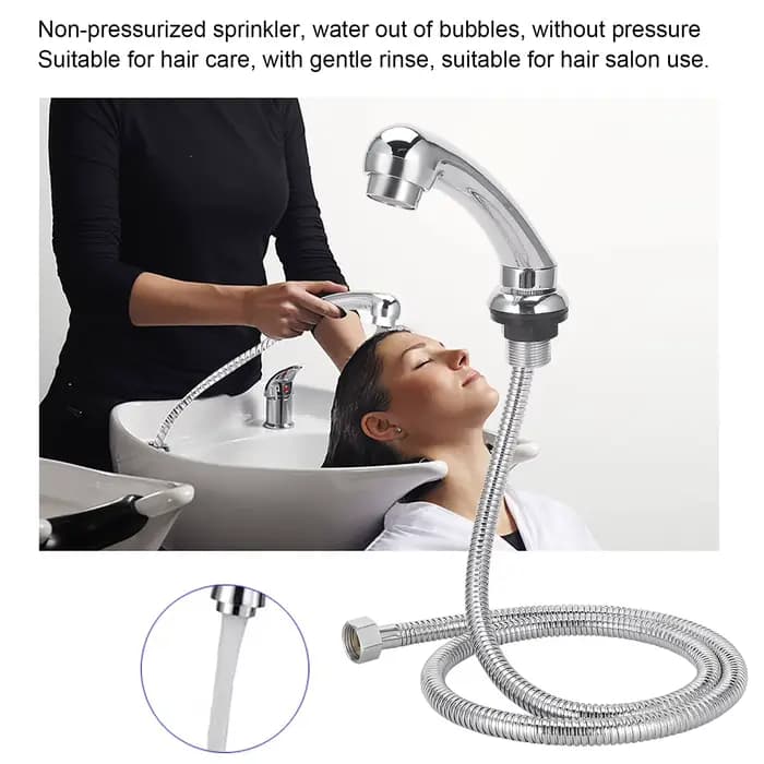 Shampoing lit chaise pomme de douche à main chevet lavage cheveux arroseur Salon de coiffure fournitures