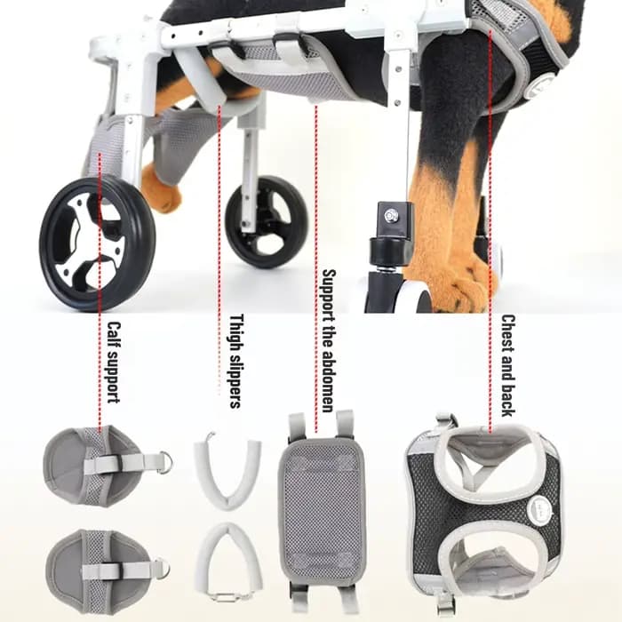 Fauteuil roulant amélioré léger