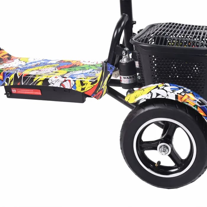 Scooter électrique pliable à 3 roues