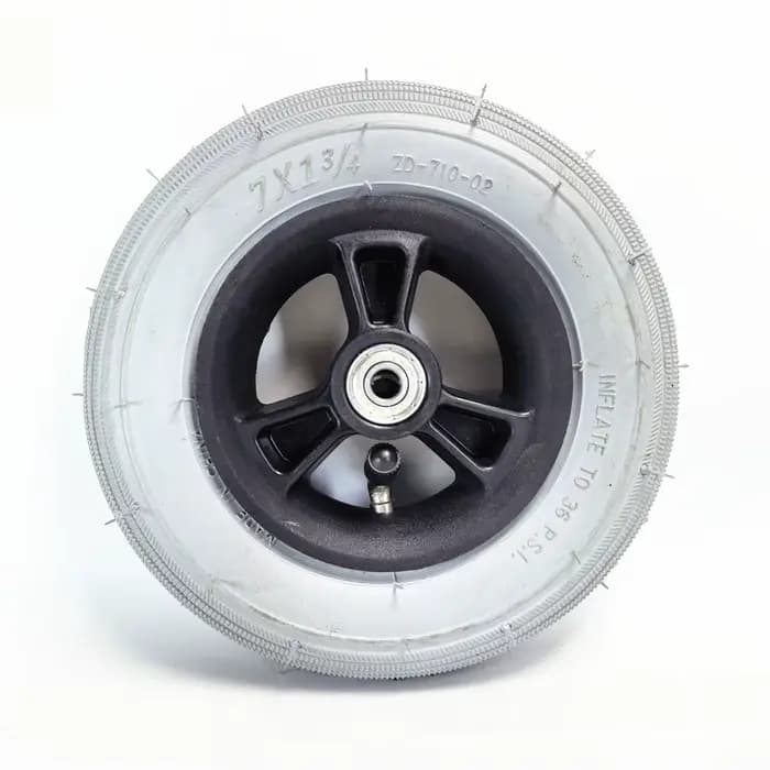 Ensemble de roue avant de 7 pouces conçu pour les scooters électriques pour fauteuils roulants