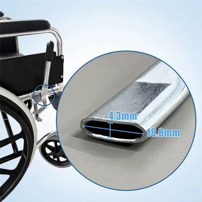 Extensions de poignée de frein pour fauteuil roulant AT21-2Pack