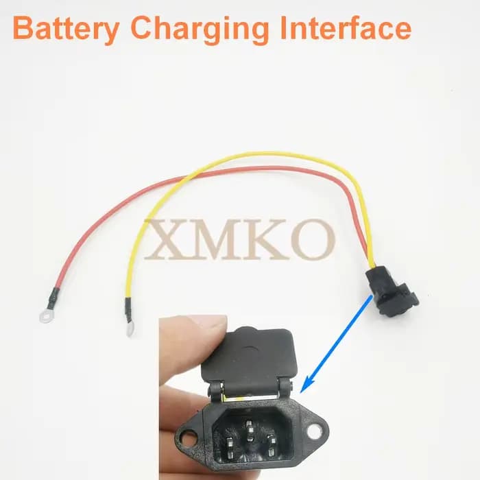 Interface de chargement de batterie de Scooter électrique