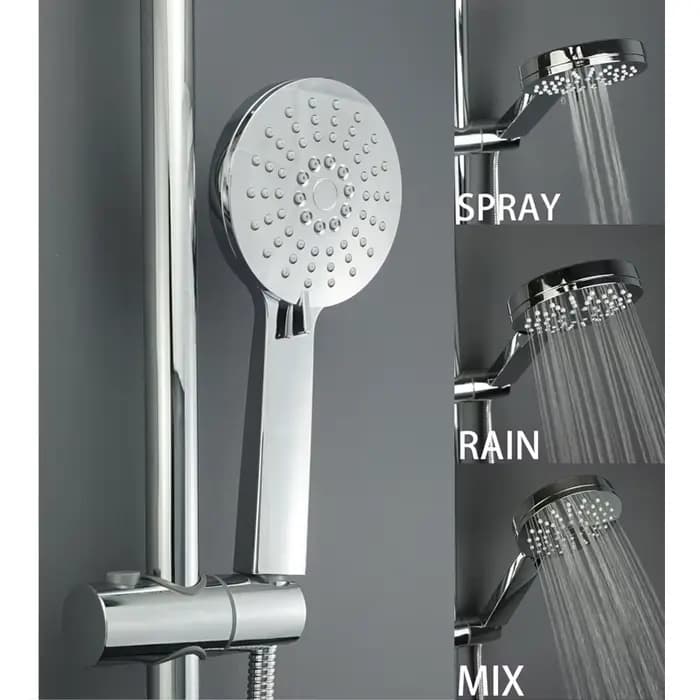 Barre de douche réglable