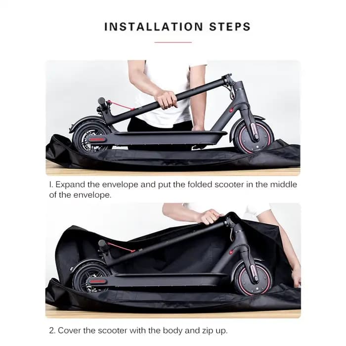 Sac de rangement pour trottinette électrique