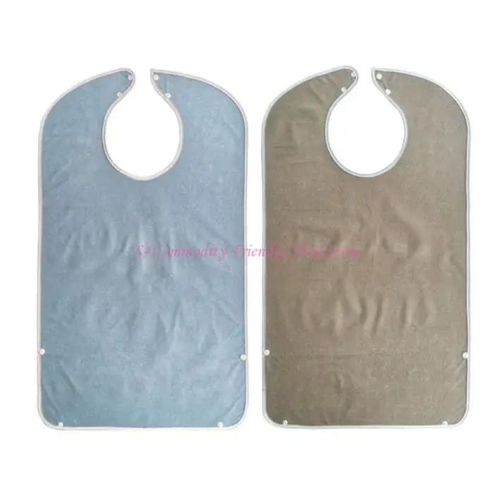 85ae 78x45cm Repas pour adultes imperméables manger Bib Bib âgé repas âgés.