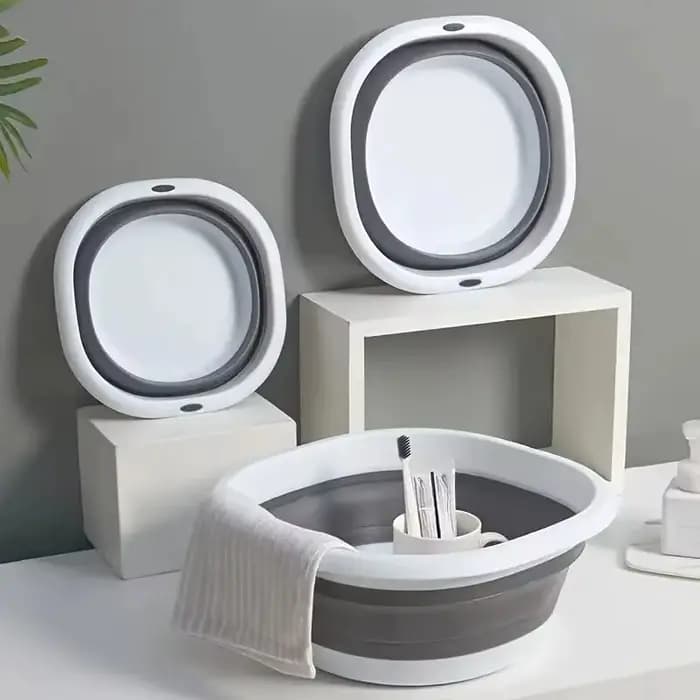 Bassin de bain de pieds pliable