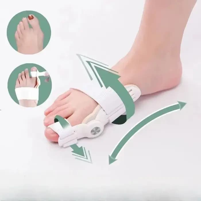 Orthèse pour Hallux Valgus (Oignon) – Modèle Jour et Nuit – Chaussures pour Hommes et Femmes avec Doigts Superposés – Outil d'Orthèse pour l'Éversion du Grand Orteil