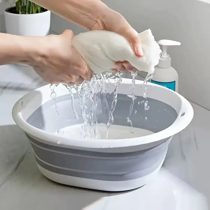 Bassin de bain de pieds pliable