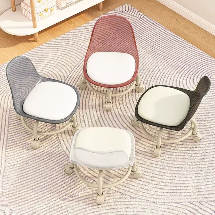 Petit tabouret muet avec poulie pour chaise roulante universelle