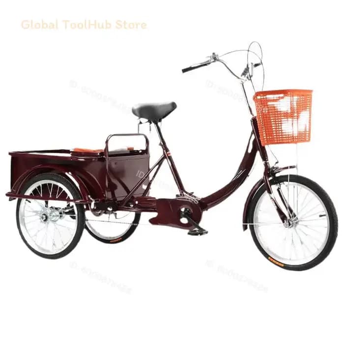 Tricycle à pédales pour adultes et personnes âgées